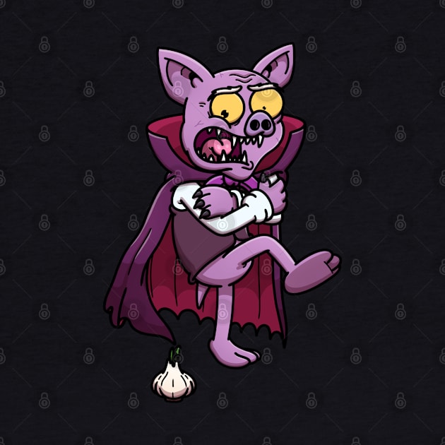 Scared Old Vampire Bat by TheMaskedTooner